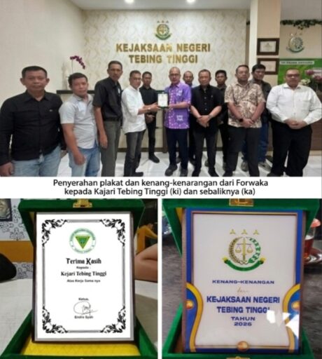 Kajari Tebing Tinggi Terima Audiensi Pengurus Forum Wartawan Kejaksaan Kajari Tebing Tinggi Terima Audiensi Pengurus Forum Wartawan Kejaksaan