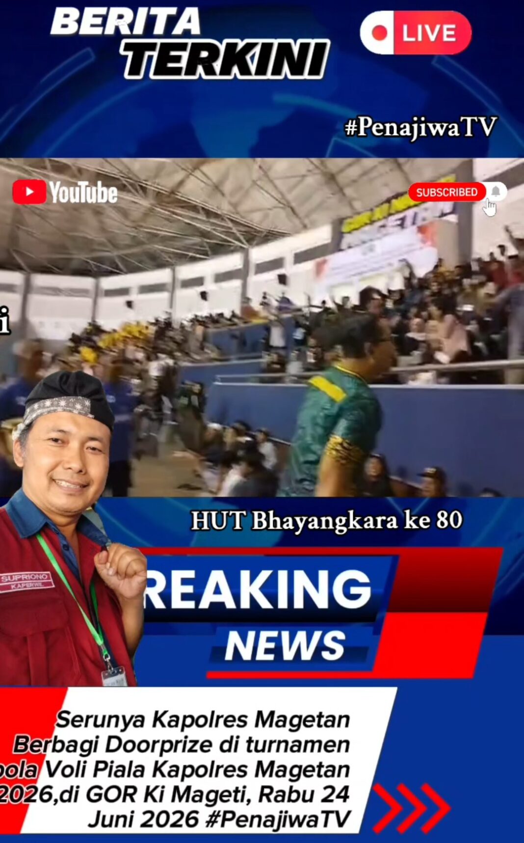 OPEN TURNAMEN BOLA VOLI KAPOLRES CUP 2026 , MAGETAN , BERLANGSUNG SERU OPEN TURNAMEN BOLA VOLI KAPOLRES CUP 2026 , MAGETAN , BERLANGSUNG SERU
