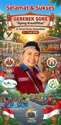 KREATIVITAS ANAK MUDA PONOROGO, TERSALURKAN DI EVEN GEREBEK SORE KREATIVITAS ANAK MUDA PONOROGO, TERSALURKAN DI EVEN GEREBEK SORE