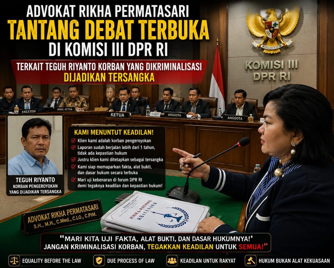 Mari Uji Fakta, Alat Bukti, dan Dasar Hukum dalam Perkara Teguh Riyanto Mari Uji Fakta, Alat Bukti, dan Dasar Hukum dalam Perkara Teguh Riyanto