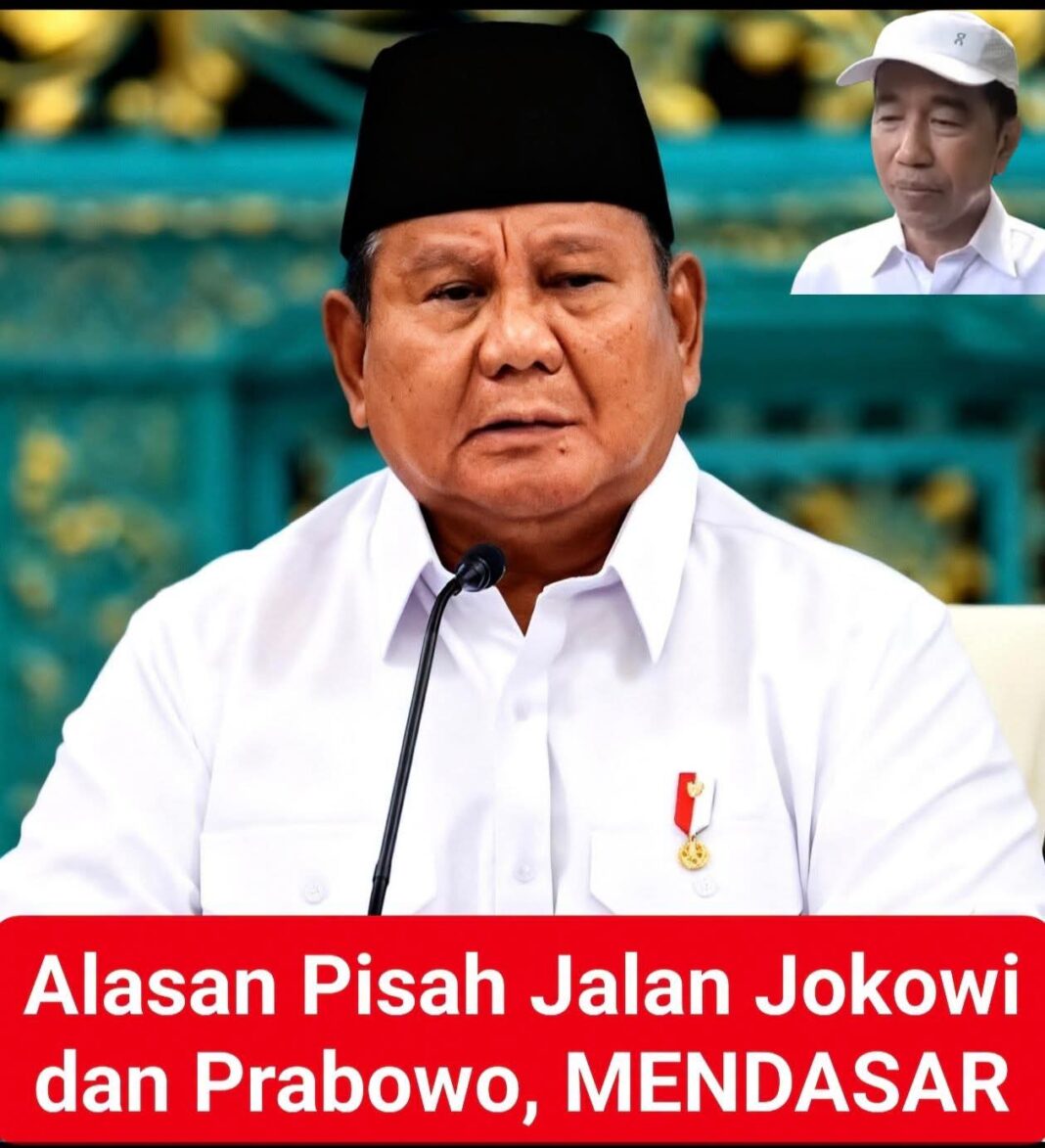 Alasan Pisah Jalan Antara PRABOWO DAN JOKOWI MENDASAR Alasan Pisah Jalan Antara PRABOWO DAN JOKOWI MENDASAR