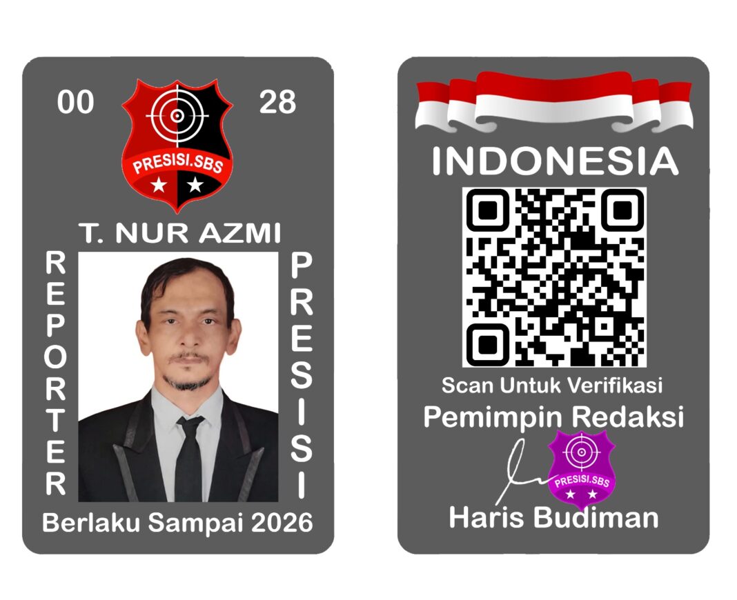 Penguatan Jaringan Informasi, Media Presisi.sbs Tunjuk T. Nur Azmi Sebagai Reporter Wilayah Aceh Besar Penguatan Jaringan Informasi, Media Presisi.sbs Tunjuk T. Nur Azmi Sebagai Reporter Wilayah Aceh Besar