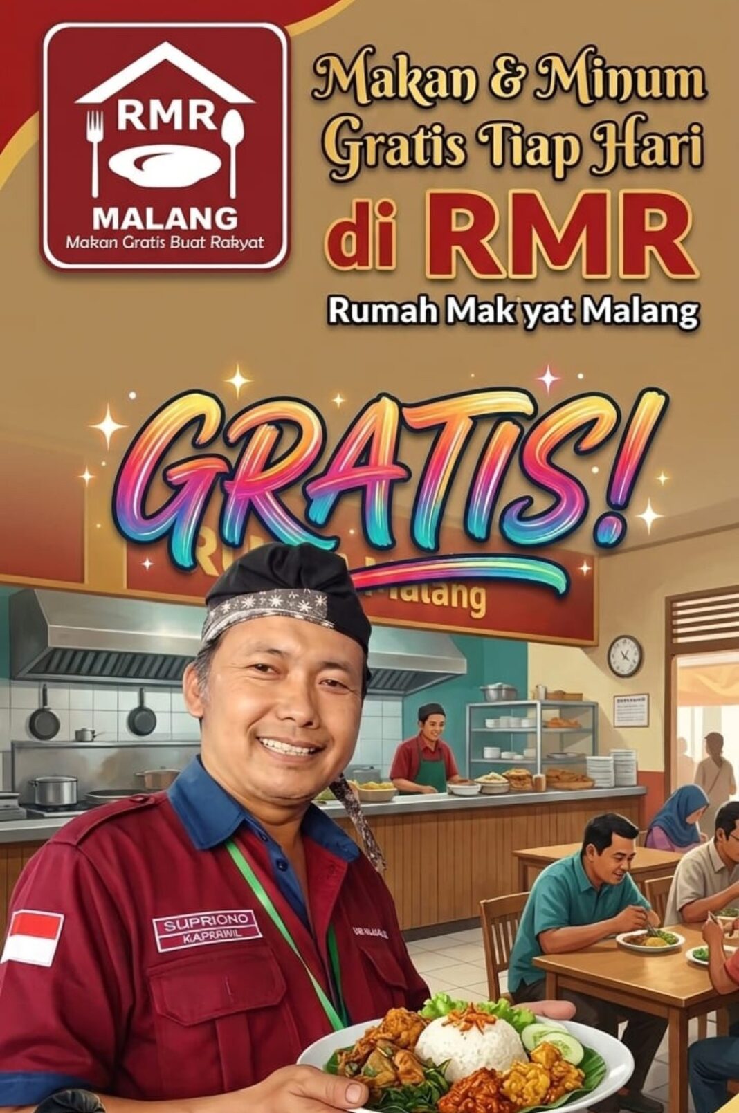 PEDULI SESAMA : RMR MALANG, SEDIAKAN MAKAN GRATIS TIAP HARI PEDULI SESAMA : RMR MALANG, SEDIAKAN MAKAN GRATIS TIAP HARI