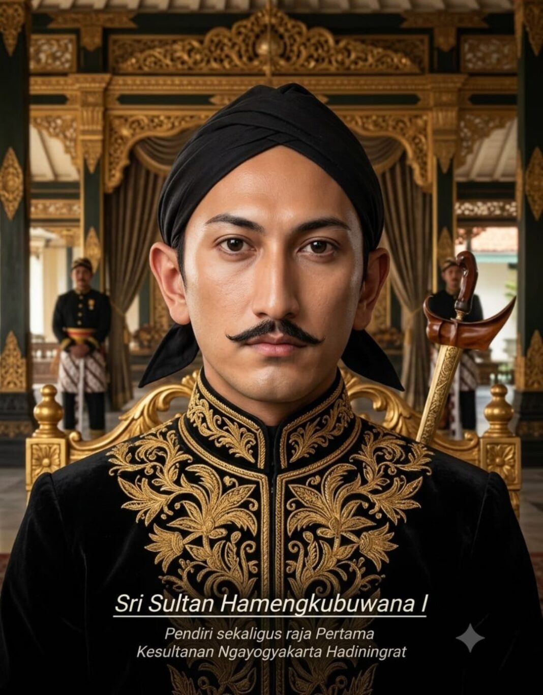 SRI SULTAN HAMENGKUBUWANA 1 : PELETAK FONDASI BUDAYA, ISLAM & PEMERINTAHAN, KESULTANAN YOGYAKARTA SRI SULTAN HAMENGKUBUWANA 1 : PELETAK FONDASI BUDAYA, ISLAM & PEMERINTAHAN, KESULTANAN YOGYAKARTA