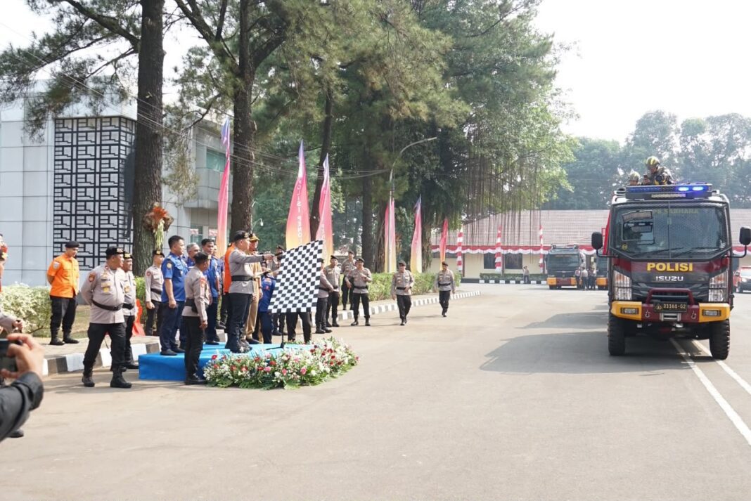Polri gelar Apel serentak Kesiapsiagaan penanganan Karhutla di seluruh Indonesia Polri gelar Apel serentak Kesiapsiagaan penanganan Karhutla di seluruh Indonesia