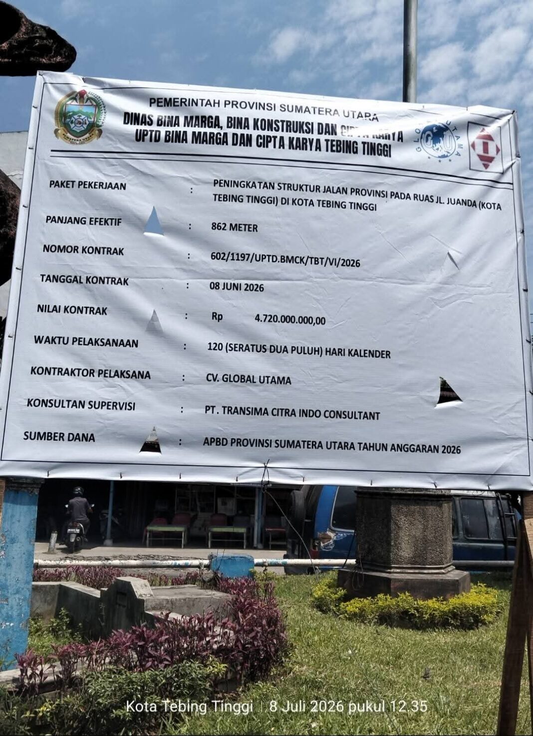 Proyek Pengaspalan & Gorong Gorong Jalan Ir.H.Djuanda Tebing Tinggi Asal Jadi. Diduga Sarat Korupsi !!! Proyek Pengaspalan & Gorong Gorong Jalan Ir.H.Djuanda Tebing Tinggi Asal Jadi. Diduga Sarat Korupsi !!!