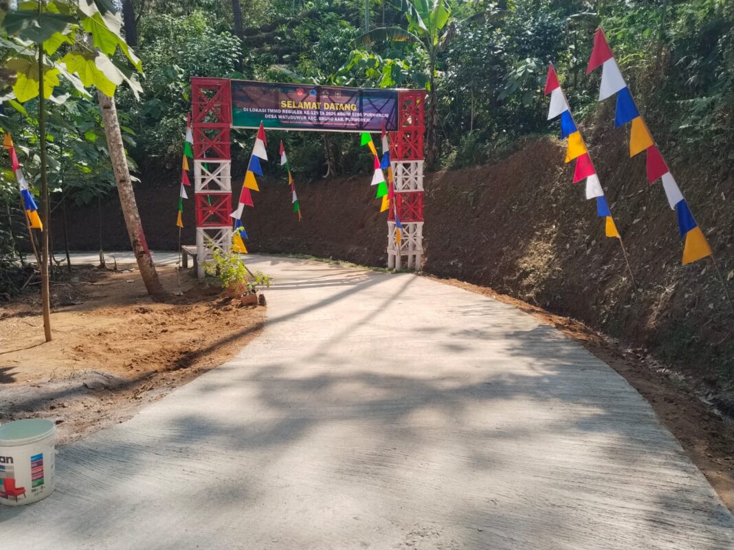 Pembangunan Jalan TMMD Reguler ke-129 Selesai 100 Persen, Warga Siap Menjaga dan Merawat Pembangunan Jalan TMMD Reguler ke-129 Selesai 100 Persen, Warga Siap Menjaga dan Merawat
