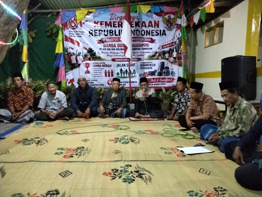 WARGA NGAMPON 02/06 GELAR MALAM TIRAKATAN HUT RI KE-81 DAN KIRIM DOA UNTUK PARA PAHLAWAN* WARGA NGAMPON 02/06 GELAR MALAM TIRAKATAN HUT RI KE-81 DAN KIRIM DOA UNTUK PARA PAHLAWAN*