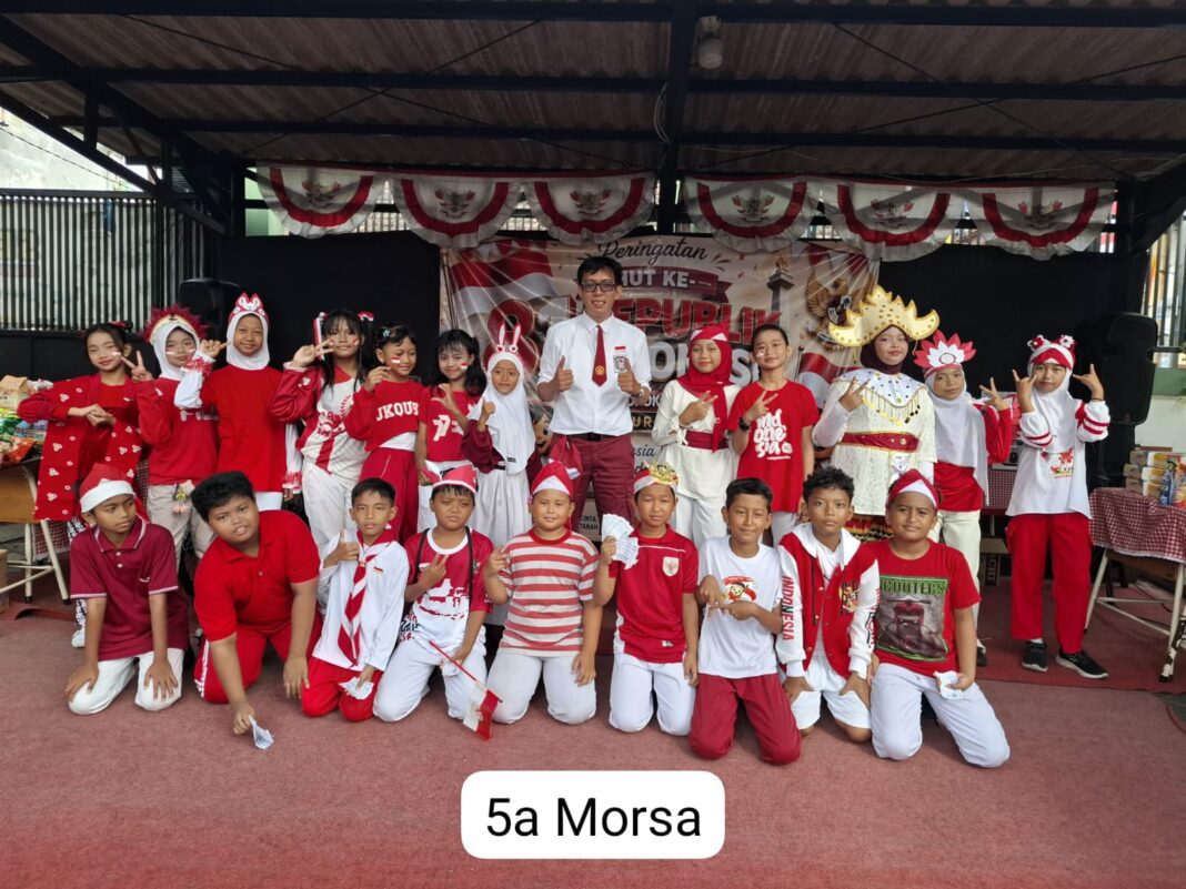 Kegiatan Jalan Sehat Untuk Memeriahkan HUT ke – 81 RI Anak Anak sekolah SD Moro Krembangan 1 Surabaya(2026 ) Kegiatan Jalan Sehat Untuk Memeriahkan HUT ke – 81 RI Anak Anak sekolah SD Moro Krembangan 1 Surabaya(2026 )