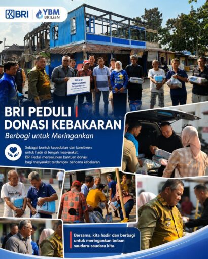 BRI BO Kayuagung Salurkan Donasi bagi Korban Kebakaran di Kelurahan Cintaraja BRI BO Kayuagung Salurkan Donasi bagi Korban Kebakaran di Kelurahan Cintaraja