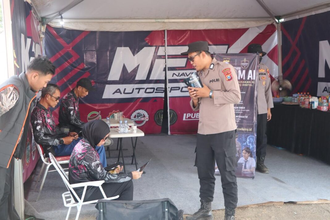 Polres Pasuruan Sosialisasikan Pemahaman Al Kepada Peserta Rally Piala Bhayangkara (2026) Polres Pasuruan Sosialisasikan Pemahaman Al Kepada Peserta Rally Piala Bhayangkara (2026)