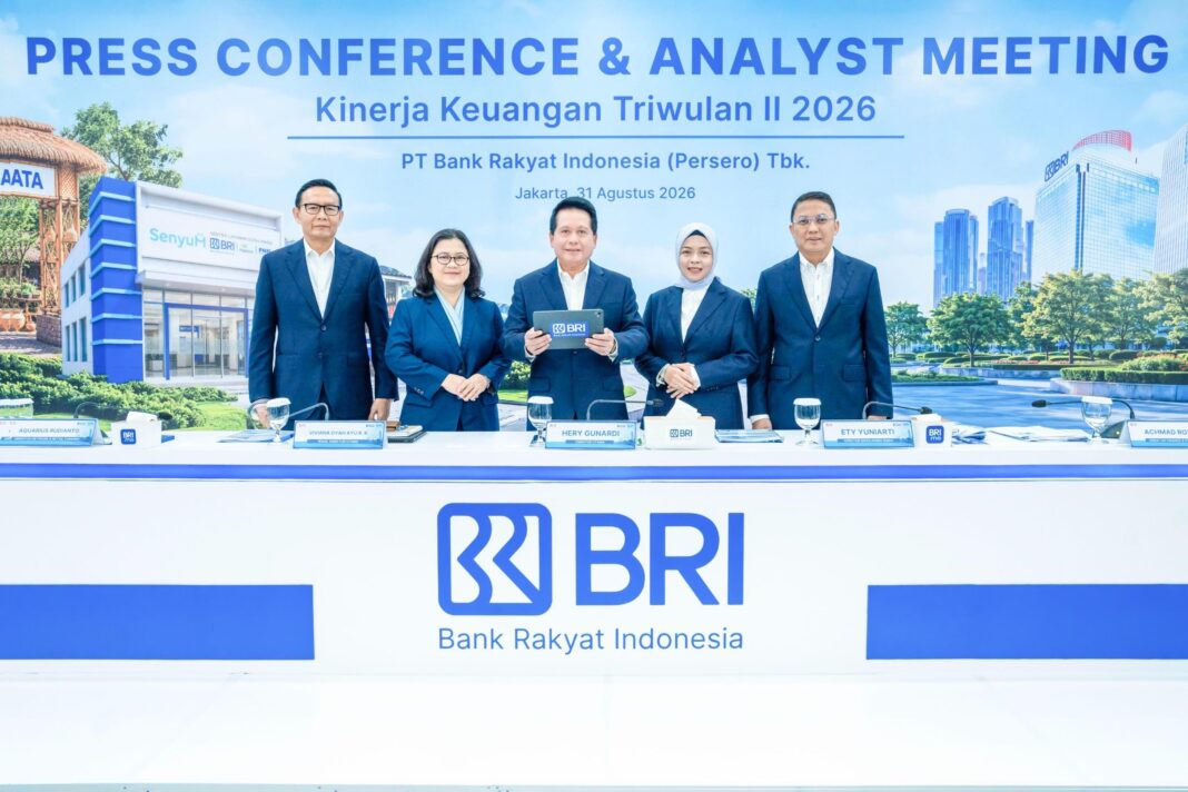 Konsisten Jadi Penggerak Ekonomi Kerakyatan, BRI Bukukan Laba Rp31,2 Triliun pada Triwulan II 2026 Konsisten Jadi Penggerak Ekonomi Kerakyatan, BRI Bukukan Laba Rp31,2 Triliun pada Triwulan II 2026