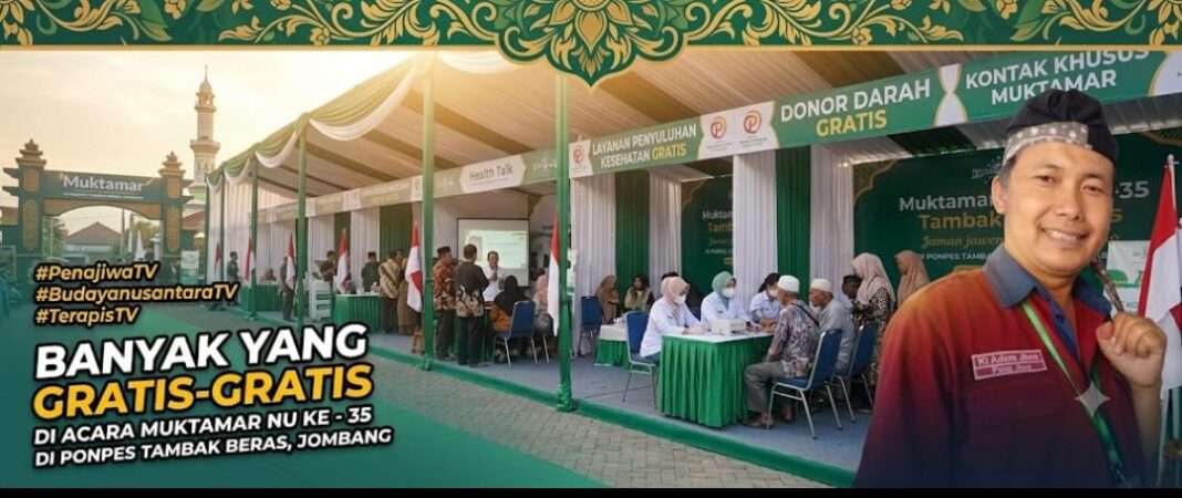 BANYAK YANG GRATIS – GRATIS DI ACARA MUKTAMAR NU KE 35 BANYAK YANG GRATIS – GRATIS DI ACARA MUKTAMAR NU KE 35