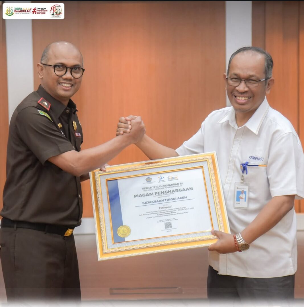 Puji Kepemimpinan Kajati Aceh, LIRA Banda Aceh Ucapkan Selamat atas Prestasi UAPPA-W Puji Kepemimpinan Kajati Aceh, LIRA Banda Aceh Ucapkan Selamat atas Prestasi UAPPA-W