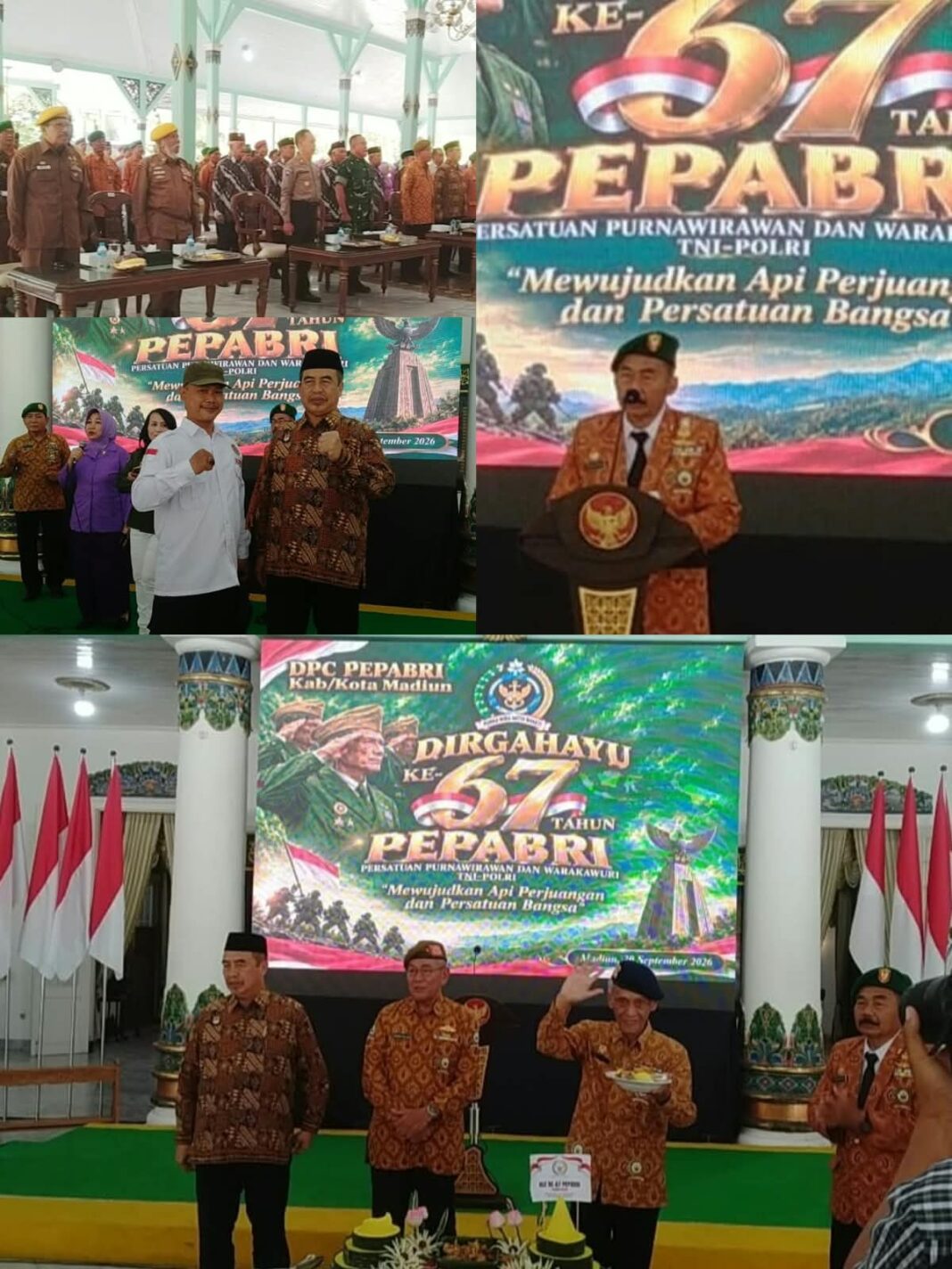 HUT PEPABRI KE 67 Mewujudkan Api Perjuangan Dan Persatuan Bangsa HUT PEPABRI KE 67 Mewujudkan Api Perjuangan Dan Persatuan Bangsa