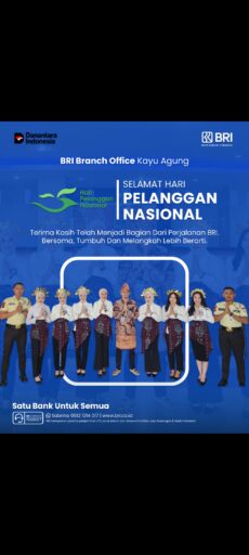 BRI BO Kayuagung Peringati Hari Pelanggan Nasional, Sapa Nasabah dan Bagikan Apresiasi BRI BO Kayuagung Peringati Hari Pelanggan Nasional, Sapa Nasabah dan Bagikan Apresiasi