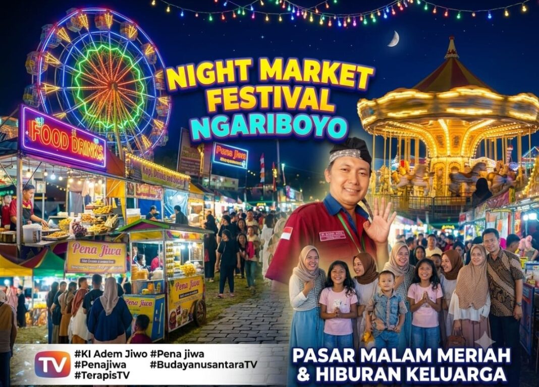 NIGHT MARKET FESTIVAL NGARIBOYO, PASAR MALAM MERIAH & HIBURAN KELUARGA NIGHT MARKET FESTIVAL NGARIBOYO, PASAR MALAM MERIAH & HIBURAN KELUARGA
