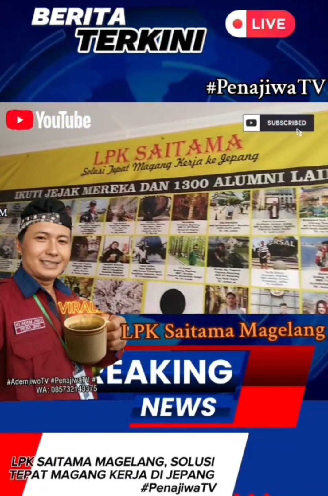 Lebih Dekat Dengan Saitama & Ayaka Magelang Lebih Dekat Dengan Saitama & Ayaka Magelang