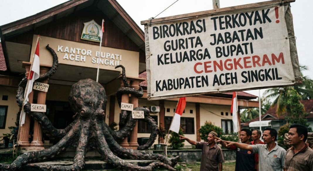 Birokrasi Terkoyak! Gurita Jabatan Keluarga Bupati Cengkeram Kabupaten Aceh Singkil Birokrasi Terkoyak! Gurita Jabatan Keluarga Bupati Cengkeram Kabupaten Aceh Singkil
