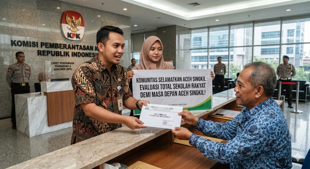 Diduga Ada Conflict of Interest Pembelian Lahan SR di Aceh Singkil, Founder KSAS Akan Sambangi KPK RI Diduga Ada Conflict of Interest Pembelian Lahan SR di Aceh Singkil, Founder KSAS Akan Sambangi KPK RI